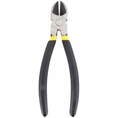 STANLEY Diagonal Cutting Plier: Semiflush, Straight, Oval, 7/8 in Jaw Lg, 7/8 in Jaw Wd - Flush-Cut Diagonal-Cutting Pliers