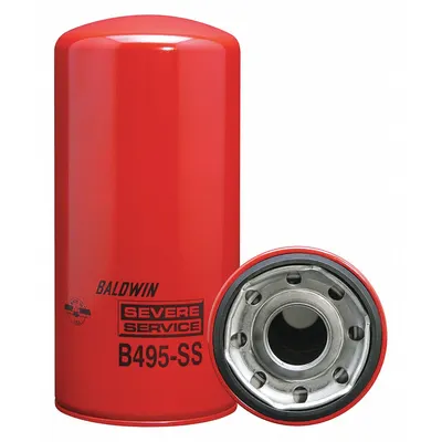BALDWIN FILTERS B495-SS Spin-On Oil Filter - Spin-On Oil Filters