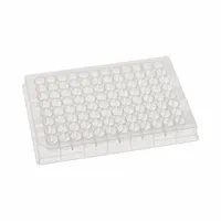MTC BIO Well Plate: Non-Sterile, 96 Wells, 0.5 mL, 6.5 mm Dia, RNase/DNase Free, Round, Glass (MPN DP35UR-9-GC10)