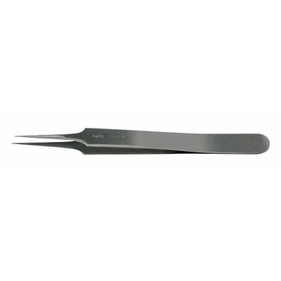 EREM Tweezers: Stainless Steel, Point, Straight Tip - High-Precision Tweezers