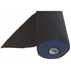 VELCRO BRAND single-sided loop roll in black nylon, 5 ft wide by 120 ft long, sew-on type. Used for industrial fastening applications requiring a durable loop surface, such as securing panels, covers, or cable management in manufacturing and maintenance environments.