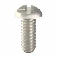 Tamper Resistant Screw: #10-24 Thread Size, 1/2 in Lg, Stainless Steel, Plain, Round, 100 PK (MPN 141480)