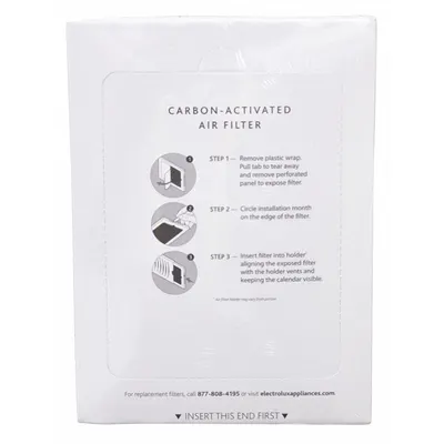 ELECTROLUX Air Filter: Mfr Part # PAULTRA - Electrolux Parts for Refrigerators & Freezers