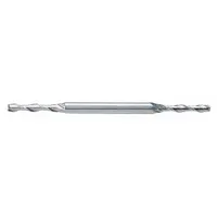 YG-1 Square End Mill: High Speed Steel, Double End, 2 Flute, 3/32" Mill Dia, 9/32" LOC, 2-5/8" OAL (MPN 51010)