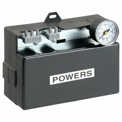 Siemens Pneumatic Receiver Controller: Dual Input, 0 psi to 22 psi Signal, 30 psi Supply - Dual-Input Receiver-Controllers