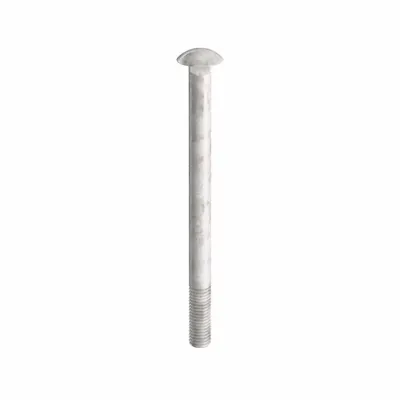 USA INDUSTRIALS Carriage Bolt: Square Neck, 1/2"-13 Thread Size, 7 in lg, Steel, Grade 2 - Grade 2 Steel Square Neck Carriage Bolts