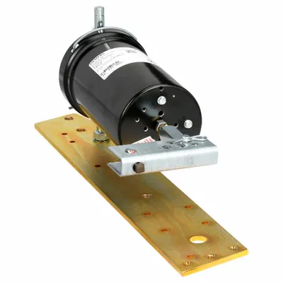 POWERS CONTROLS Pneumatic Damper Actuator: Linear, 3 psi to 13 psi Spring Range, Extended Shaft Mounting - Linear Actuators