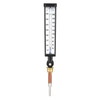APPROVED VENDOR Industrial Glass Thermometer: 50°F to 400°F /10°C to 200°C, +/-1% Accuracy (MPN 4PRT5)