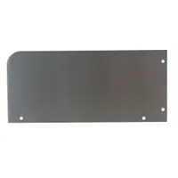 ADVANCE TABCO Bolt On Side Splash: Stainless Steel, 9 3/4 in Overall Ht, 24 in Overall Wd (MPN 7-PS-27D)