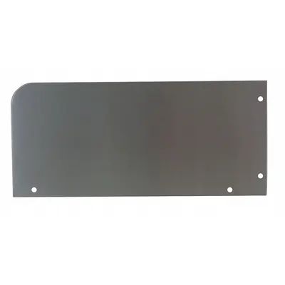 ADVANCE TABCO Bolt On Side Splash: Stainless Steel, 9 3/4 in Overall Ht - Drainboards & Splash Guards for Wash Stations