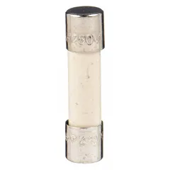 Fast-acting cylindrical fuse rated 160 mA and 250 V AC, non-indicating, in a 5 mm x 20 mm package. Suitable for overcurrent protection in control panels, power supplies, and instrumentation circuits requiring quick response.