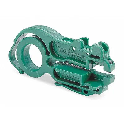 TEMPO COMMUNICATIONS Cable Stripper: Manual, For Twisted Pr Cable Designation, 8 in Overall Lg - Data & Coaxial Cable Strippers