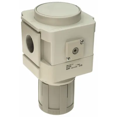 SMC Regulator: Die-Cast Aluminum, 3/4 in NPT, 7.251887 psi to 123.2821 psi - SMC FRL Air Regulators