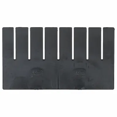 LEWISBINS Divider: 9 5/8 in x 5 3/8 in, Plastic - ESD Divider Box Dividers