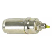 Air Vent: One Port, Top Port, 1/8 in MNPT, For Steam, Brass Body, 15 psi Max., 212°F Max., Bottom (MPN 013L-8011)