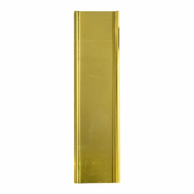 C.H. HANSON Individual Stencil: Beginner/Ender, 1 in Character Ht, Brass, Interlocking - Brass Interlocking Stencil Sets