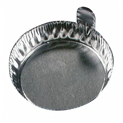 EAGLE THERMOPLASTIC Weighing Dish: Non-Sterile, Aluminum, 20 mL Capacity, Included, Round - Weighing Boats & Papers