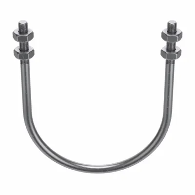Standard U-Bolt: 7/8"-9 Thread Size, For Pipe Size 14 in, 17 5/16 in Inside Ht - Standard U-Bolts