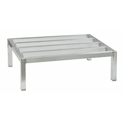 NEW AGE INDUSTRIAL Dunnage Rack: Welded, 12 in x 36 in x 20 in, Aluminum - Aluminum Dunnage Racks