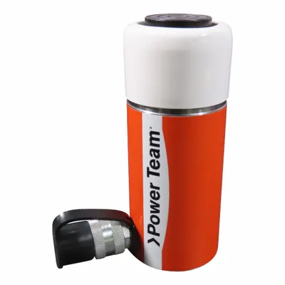 POWER TEAM Hydraulic Cylinder: Single Acting, 25 ton Nominal Capacity, 4 in Nominal Stroke Lg - General Purpose Rams