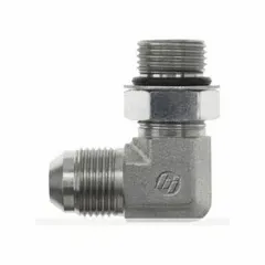 This JIC-to-JIC hydraulic hose adapter is made from 316 stainless steel with a male x male swivel configuration. It has a 1-5/16"-12 thread size and 1 in x 1 in fitting size, featuring JIC x ORB connection type. Used in high-pressure fluid systems for connecting male JIC and ORB ports.