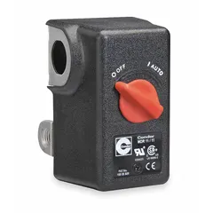 CONDOR USA, INC Pressure Switch: Std, 20 psi – 105 psi, (4) 1/4" FNPT, 60 psi / 80 psi ON/OFF (MPN 11SC2X). Key specifications — attr1027655: Diaphragm; attr434202: CONDOR USA, INC; attr1027685: (4) 1/4" FNPT; attr1027686: Standard; attr1027690: Auto/Off.