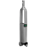 AMS Soil Auger Head: Carbon Steel Bail/Stainless Steel Cylinder, 4 in Overall Dia, 16 in Overall Lg (MPN 300.05)