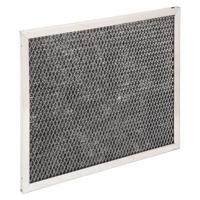 OEM Range Hood Filter: 9 in x 10 in x 1 in, Aluminum, Mesh - Kitchen Exhaust Fan Mesh Air Filters