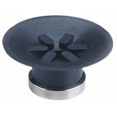 SMC Vacuum Pad: Flat with Ribs, w/o Adapter, 25 mm Pad Dia, Fluoro Rubber - Flat Type with Ribs Automotive & Industrial Vacuum Pads