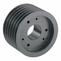 APPROVED VENDOR V-Belt Pulley: C105, 6 Groove, 10.9 in OD, Bushed Bore, F, For C/CX Belt Section (MPN 6C105F)