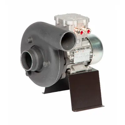 PLASTEC Blower: 6 in Wheel Dia, Direct Drive, Includes Drive Pack, 1/4 hp, 115/230V AC - Corrosion-Resistant Haz-Location Direct-Drive Blowers