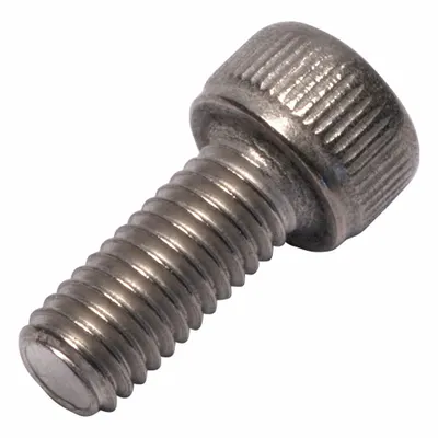 ALLIED TITANIUM Socket Head Cap Screw: M5x0.80 Thread Size, 12 mm Lg, Std, Plain, Titanium - Metric System Standard Socket Head Cap Screws