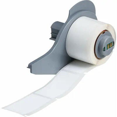 BRADY Pre-Cut Label Stock Roll: Tamper Indicating, 2 in x 1 in, 1 in x 2 in - Brady Destructible Tamper-Indicating Precut Label Rolls