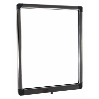 VISIONTRON Sign Frame: 11 in Overall Wd (MPN FR1114DSPCPC) - Sign Frames for Post Tops