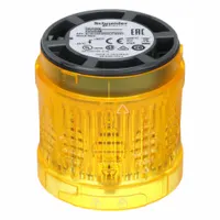SCHNEIDER ELECTRIC Tower Light Module: Flashing, 24V AC/24V DC, Yellow, 60 mm Overall Dia, XVU (MPN XVUC48)