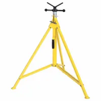 SUMNER V-Head Pipe Stand: V Head, 1,000 lb Max Load Capacity, Folding Leg, 24 in Pipe Size Range (MPN 3610)