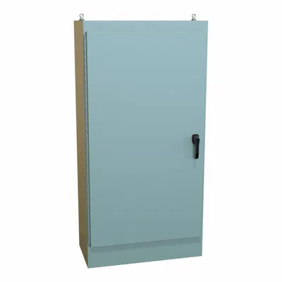 HAMMOND Electrical Enclosure: Steel, 72 in x 36 in x 18 in, NEMA 12, Solid Cover - Steel Dust-Tight Enclosures