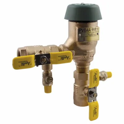 APOLLO Pressure Vaccum Breaker 3/4 in: 4A504A2F, FNPT x FNPT, For Potable Water Media - Pressure Vacuum Breakers