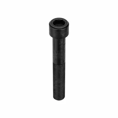 KERR LAKESIDE Socket Head Cap Screw: 3/8"-24 Thread Size, 2 1/2 in Lg, Std, Black Oxide - Inch System Standard Socket Head Cap Screws