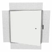 BABCOCK-DAVIS Access Door: 48 in Ht, 36 in Wd, Concealed Hinge, Plaster Bead Flange, Steel, White (MPN BIPK3648)