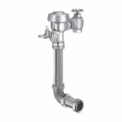 SLOAN Manual Flush Valve: Royal, Concealed, Back, 1.6 gpf Gallons per Flush - Toilet Manual Flush Valves
