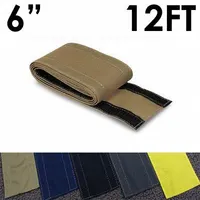 Cable protector: 6 in Overall Wd, 12 ft Lg, Nylon, Taupe (MPN CC-SC-6-12-TP)