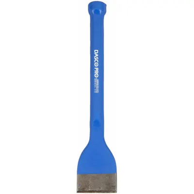 DASCO PRO Floor Chisel: 3 in Blade Wd, 11 in Overall Lg, Includes Striking Cap, Steel - Floor Chisels