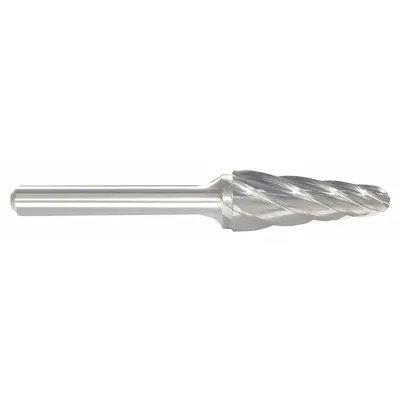 OEM Carbide Bur: Ball-Nosed Cone - Aluminum-Cut Ball-Nosed Cone Burs