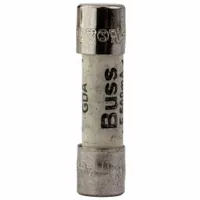 BUSSMANN Fuse: GDA Series, Fast-Acting, 130 mA, 250 V AC, Non-Indicating, 5 mm x 20 mm (MPN BK/GDA-125MA)