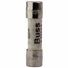 Fast-acting cylindrical fuse rated 130 mA at 250 V AC. Non-indicating, 5 mm x 20 mm size. Suitable for overcurrent protection in control panels, power supplies, and instrumentation where rapid response is required.
