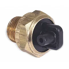 Replacement heat dump valve for pressure washers and industrial cleaning equipment. Regulates system temperature by diverting hot water to prevent overheating and protect pump components.