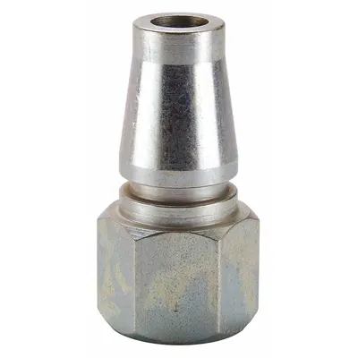 PARKER Quick Connect Hose Coupling: 1/4 in Body Size, Plug, Push-to-Connect, Steel - Schrader Quick-Connect Air Couplings