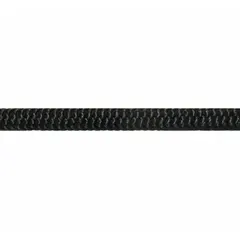 Static kernmantle rope with 3/16 in diameter and 115 lb working load limit. Constructed of nylon for general utility tasks such as securing loads, rigging, and industrial tie-downs.