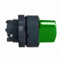 SCHNEIDER ELECTRIC Short-Handled Selector Switch: 22 mm Panel Mount Size, 3 Positions, Series XB5 (MPN ZB5AD303)